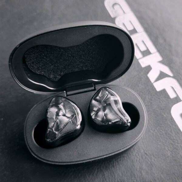 Geekfly GF3 BLACK 2 PZT Drivers+ 10MM Dynamic True Wireless in-ear monitor HiFi stereo bass earbud